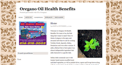 Desktop Screenshot of oreganooilhealthbenefits.com